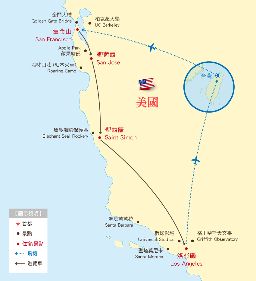 行程地圖